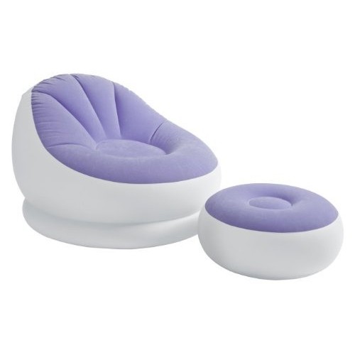 Intex Inflatable Cafe Chaise Lounge Chair 68572 Lilac Purple