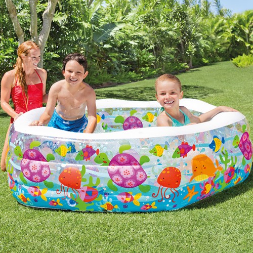 Intex Swim Center Ocean Reef Inflatable Pool 56493
